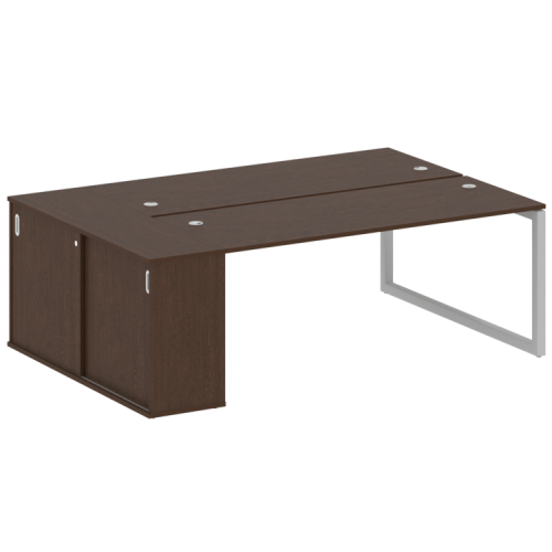 Бенч-система с шкафом-купе на О-обр. м/к Metal System Quattro 50БО.РС-СШК-1.5 фото 13