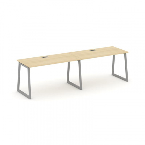 Style Project Рабочая станция 1 сторон. SN-4T1.ORS-012 Акация Лорка/Металл Антрацит/Заглушка Пластик фото 26