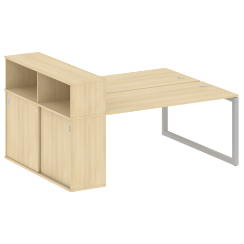 Бенч-система с шкафом-купе на О-обр. м/к Metal System Quattro 50БО.РС-СШК-2.4 фото 4 Бенч-система с шкафом-купе на О-обр. м/к Metal System Quattro 50БО.РС-СШК-2.4 фото 4