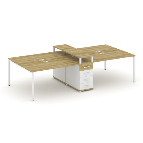 Бенч-система на 4 места с 1 опорной тумбой Concept CN.DRS-435 фото 11 Бенч-система на 4 места с 1 опорной тумбой Concept CN.DRS-435 фото 11