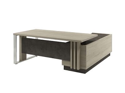 Стол для руководителя с опорной тумбой Z-418ПР.0000