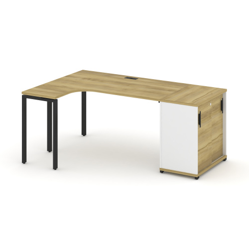 Стол эргономичный с опорным шкафом-купе Concept CN.SA-217(L) Стол эргономичный с опорным шкафом-купе Concept CN.SA-217(L)
