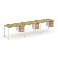 Бенч-система на 3 места с подвесными тумбами Concept CN.ORS-134