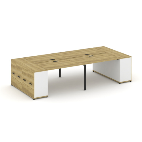 Бенч-система с опорными распашными шкафами Concept CN.DRS-262 фото 6 Бенч-система с опорными распашными шкафами Concept CN.DRS-262 фото 6