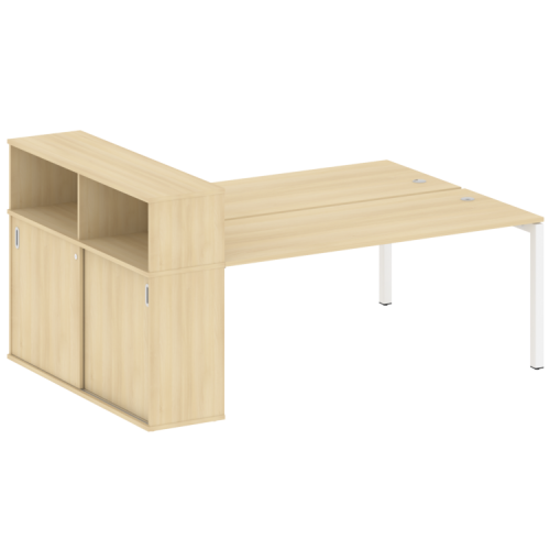 Бенч-система с шкафом-купе на П-обр. м/к Metal System Quattro 50БП.РС-СШК-2.5 фото 15 Бенч-система с шкафом-купе на П-обр. м/к Metal System Quattro 50БП.РС-СШК-2.5 фото 15