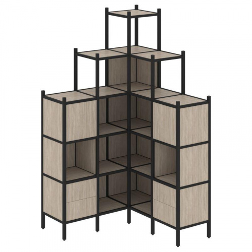 Стеллаж офисный угловой Loft VR.L-45 фото 3 Стеллаж офисный угловой Loft VR.L-45 фото 3