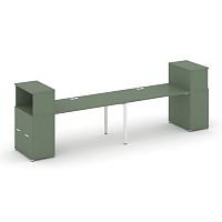 Бенч-система с опорными распашными шкафами Concept CN.ORS-225
