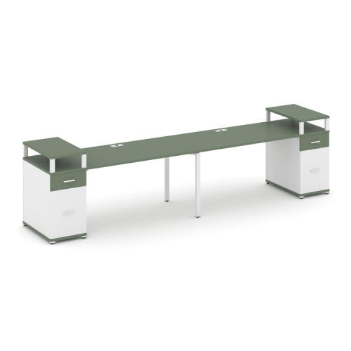 Бенч-система на 2 места с 2 опорными тумбами Concept CN.ORS-431 фото 5 Бенч-система на 2 места с 2 опорными тумбами Concept CN.ORS-431 фото 5