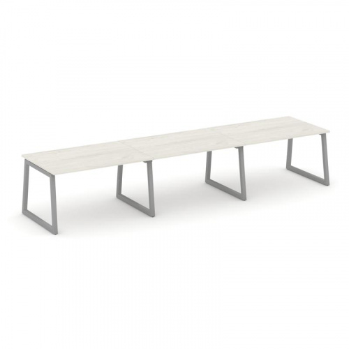 Style Project Стол переговорный SN-5T1.SPRG-024.3 Акация Лорка/Металл Антрацит 4740*980*750 фото 13