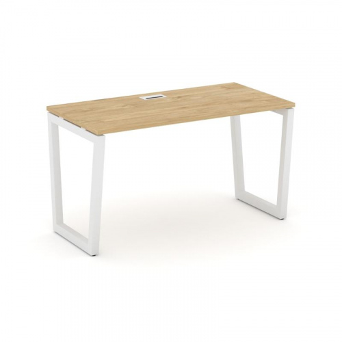 Style Project Стол письменный SN-5T2.SP-013 Акация Лорка/Металл Антрацит/Заглушка Пластик Черный 138 фото 3