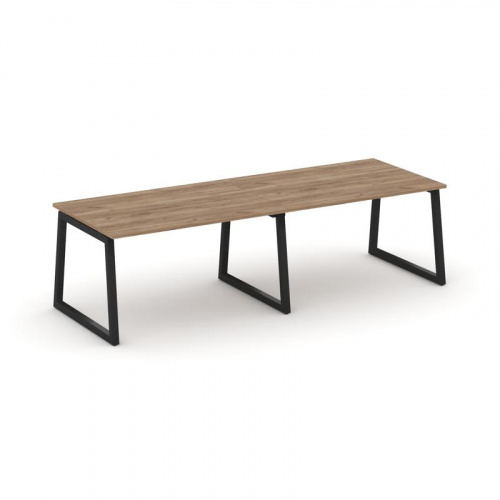 Style Project Стол переговорный SN-5T1.SPRG-011.3 Акация Лорка/Металл Антрацит 1960*980*750 фото 6 Style Project Стол переговорный SN-5T1.SPRG-011.3 Акация Лорка/Металл Антрацит 1960*980*750 фото 6