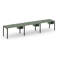 Бенч-система на 3 места с подвесными тумбами Concept CN.ORS-122