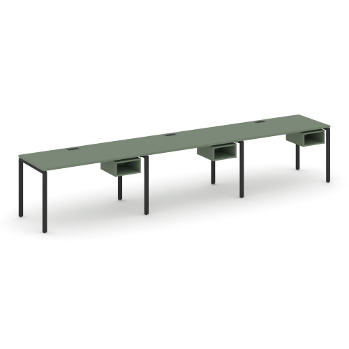 Бенч-система на 3 места с подвесными тумбами Concept CN.ORS-123 Бенч-система на 3 места с подвесными тумбами Concept CN.ORS-123