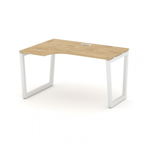 Style Project Стол рабочий эргоном. SN-5T2.SPA-012(L) Акация Лорка/Металл Антрацит/Заглушка Пластик фото 3 Style Project Стол рабочий эргоном. SN-5T2.SPA-012(L) Акация Лорка/Металл Антрацит/Заглушка Пластик фото 3