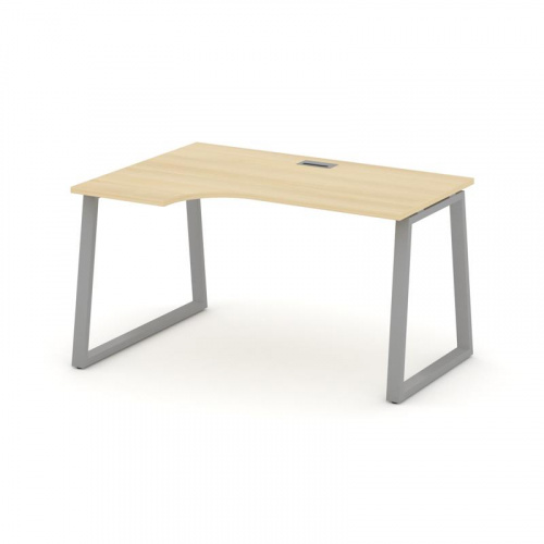 Style Project Стол рабочий эргоном. SN-6T1.SPA-001(L) Акация Лорка/Металл Антрацит/Заглушка Пластик фото 20