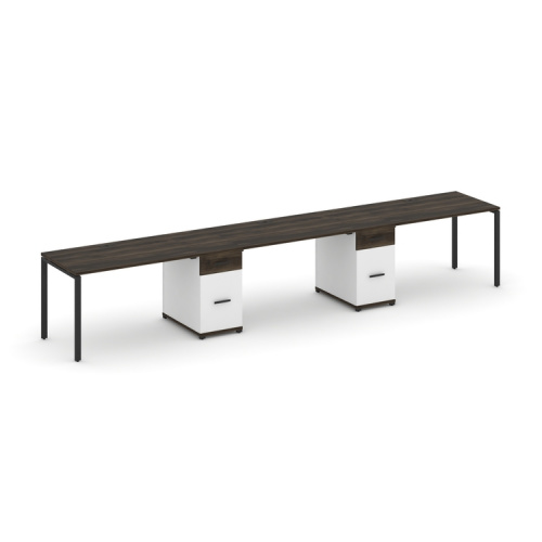 Бенч-система на 3 места с 2 опорными тумбами Concept CN.ORS-438 фото 9