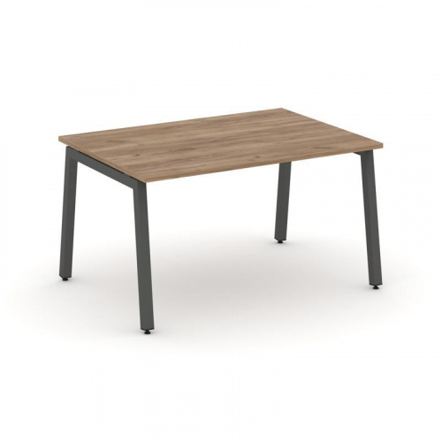 Style Project Стол переговорный SN-5A.SPRG-002.3 Дуб Наварра/Металл Белый 1180*980*750 фото 20