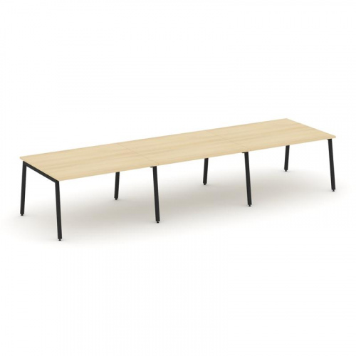 Style Project Стол переговорный SN-4A.SPRG-052.3 Белый/Металл Белый 3540*1180*750 фото 3 Style Project Стол переговорный SN-4A.SPRG-052.3 Белый/Металл Белый 3540*1180*750 фото 3