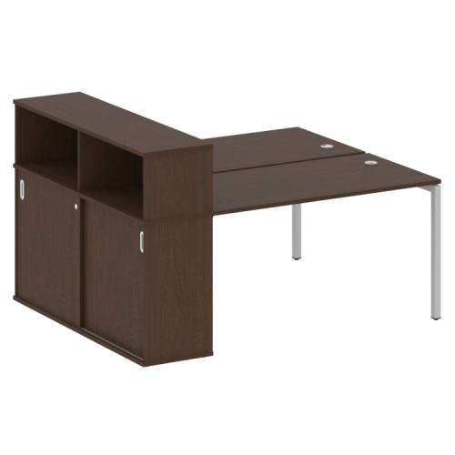 Бенч-система с шкафом-купе на П-обр. м/к Metal System Quattro 40БП.РС-СШК-2.3 фото 11 Бенч-система с шкафом-купе на П-обр. м/к Metal System Quattro 40БП.РС-СШК-2.3 фото 11