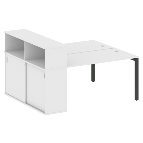 Бенч-система с шкафом-купе на П-обр. м/к Metal System Quattro 50БП.РС-СШК-2.3 фото 14 Бенч-система с шкафом-купе на П-обр. м/к Metal System Quattro 50БП.РС-СШК-2.3 фото 14