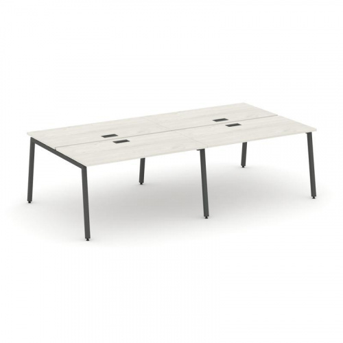 Style Project Рабочая станция 2-х сторон. SN-4A.DRS-043 Вяз Благородный/Металл Белый 2760*1432*750 фото 17 Style Project Рабочая станция 2-х сторон. SN-4A.DRS-043 Вяз Благородный/Металл Белый 2760*1432*750 фото 17