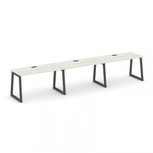 Style Project Рабочая станция 1 сторон. SN-5T1.ORS-032 Акация Лорка/Металл Антрацит/Заглушка Пластик фото 24