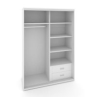 Корпус 2-х секционного шкафа низкого L=1800мм Maris SH.K2-8.2 K1