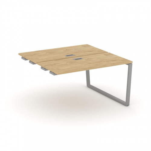 Style Project Стол-приставка к опор. элем. SN-6T2.DPRS-022 Акация Лорка/Металл Антрацит/Заглушка Пла фото 2