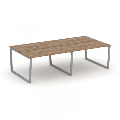 Style Project Рабочая станция 2-х сторон. SN-6T2.DRS-042 Акация Лорка/Металл Антрацит/Заглушка Пласт фото 10