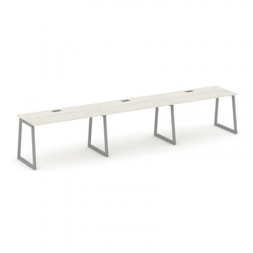 Style Project Рабочая станция 1 сторон. SN-4T1.ORS-044 Акация Лорка/Металл Антрацит/Заглушка Пластик фото 17