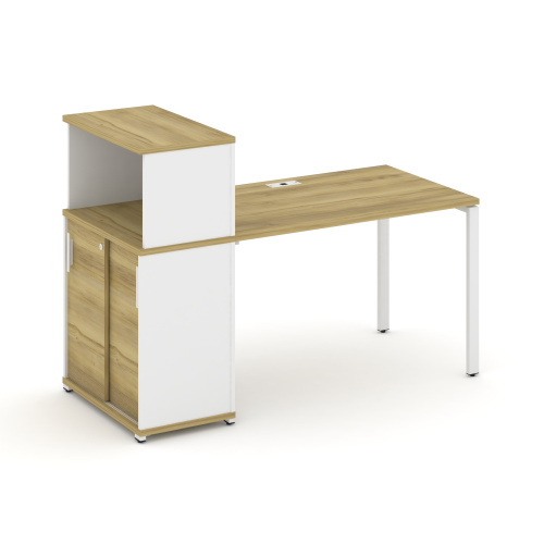 Стол офисный с опорным шкафом-купе Concept CN.SP-238 фото 3 Стол офисный с опорным шкафом-купе Concept CN.SP-238 фото 3