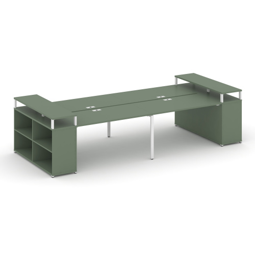 Бенч-система с опорными стеллажами Concept CN.DRS-249 Бенч-система с опорными стеллажами Concept CN.DRS-249