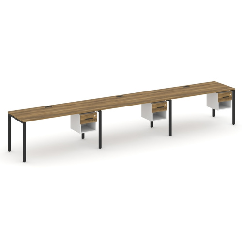 Бенч-система на 3 места с подвесными тумбами Concept CN.ORS-140 фото 7 Бенч-система на 3 места с подвесными тумбами Concept CN.ORS-140 фото 7