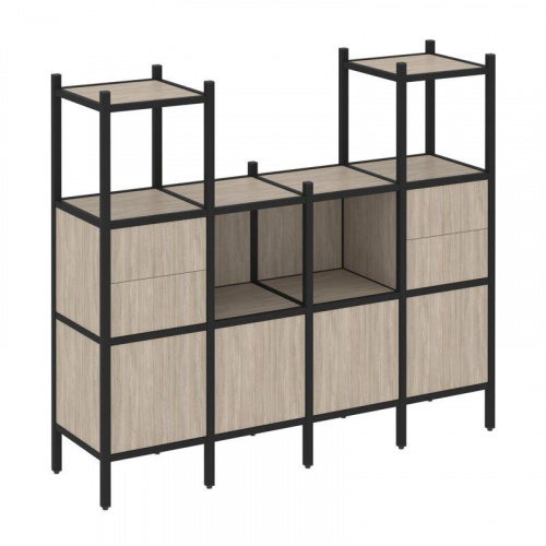 Стеллаж офисный прямой Loft VR.L-14 фото 3 Стеллаж офисный прямой Loft VR.L-14 фото 3