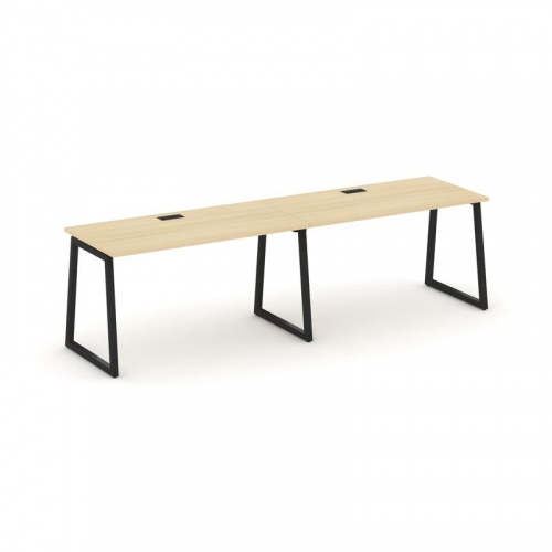 Style Project Рабочая станция 1 сторон. SN-4T1.ORS-012 Акация Лорка/Металл Антрацит/Заглушка Пластик фото 25