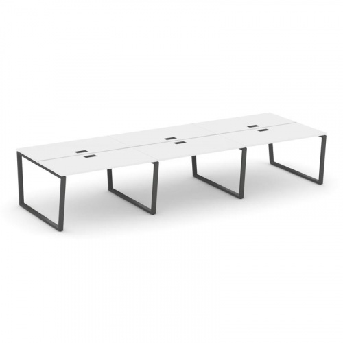 Style Project Рабочая станция 2-х сторон. SN-6T2.DRS-061 Акация Лорка/Металл Антрацит/Заглушка Пласт фото 26