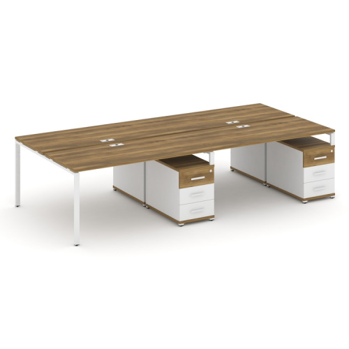 Бенч-система на 4 места с 2 опорными тумбами Concept CN.DRS-320 фото 8 Бенч-система на 4 места с 2 опорными тумбами Concept CN.DRS-320 фото 8