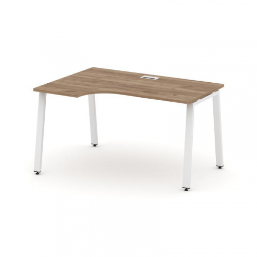 Style Project Стол рабочий эргоном. SN-6A.SPA-002(L) Дуб Наварра/Металл Белый 1580*600/980*750 фото 26 Style Project Стол рабочий эргоном. SN-6A.SPA-002(L) Дуб Наварра/Металл Белый 1580*600/980*750 фото 26