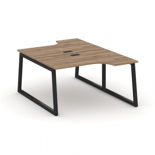 Style Project Рабочая станция эргоном. SN-5T1.DRPA-021 Акация Лорка/Металл Антрацит/Заглушка Пластик фото 4