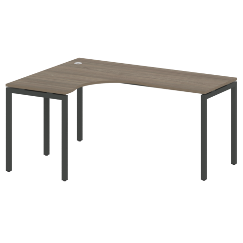 Стол криволинейный левый на П-обр. м/к Metal System Quattro 40БП.СА-4 (L) фото 2