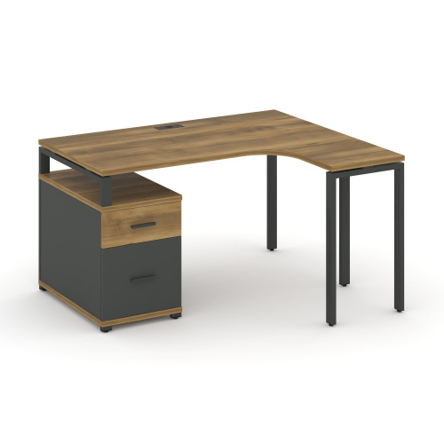 Стол эргономичный с опорной тумбой Concept CN.SA-302(R) Стол эргономичный с опорной тумбой Concept CN.SA-302(R)