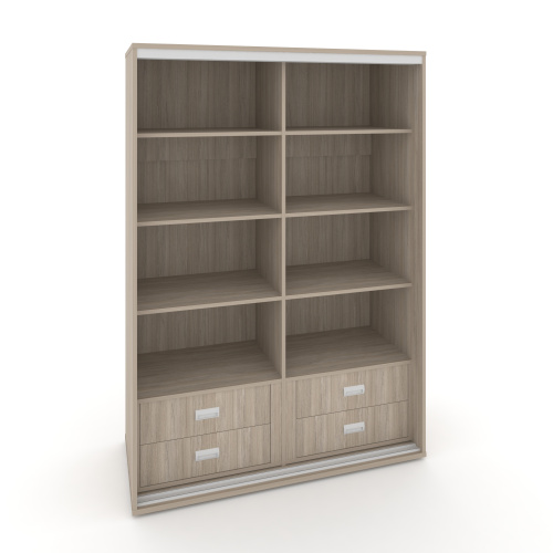 Корпус 2-х секционного шкафа низкого L=1400мм Maris SH.K2-4.2 K6 фото 4 Корпус 2-х секционного шкафа низкого L=1400мм Maris SH.K2-4.2 K6 фото 4