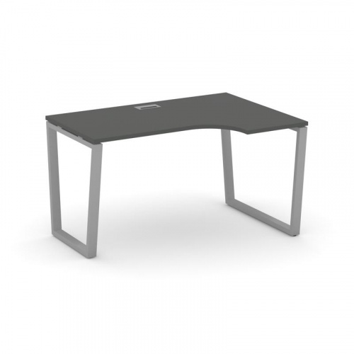 Style Project Стол рабочий эргоном. SN-6T2.SPA-001(R) Акация Лорка/Металл Антрацит/Заглушка Пластик фото 18