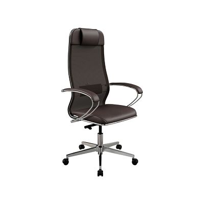 Кресло офисное ErgoLife Comfort (Сетка/Экокожа)