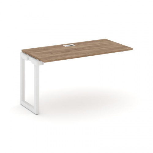 Style Project Проходной наб. элем. SN-5O.ONRS-013 Дуб Наварра/Металл Белый 1380*700*750 фото 18