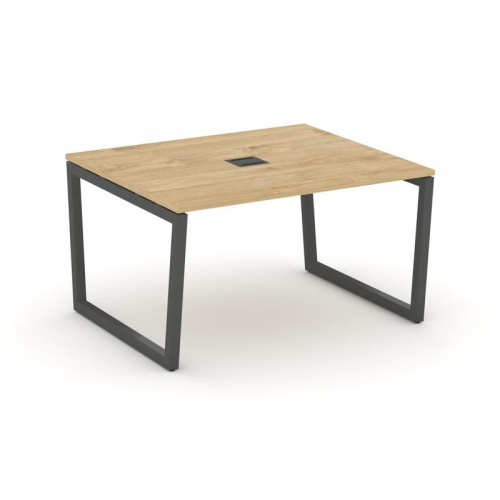 Style Project Стол переговорный SN-5T2.SPRG-034 Акация Лорка/Металл Антрацит/Заглушка Металл Антраци фото 22