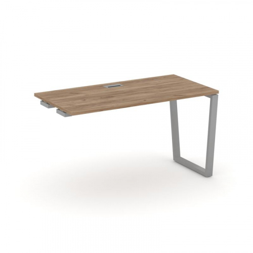 Style Project Стол-приставка к опор. элем. SN-6T2.OPRS-023 Акация Лорка/Металл Антрацит/Заглушка Пла фото 10