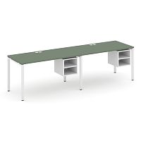 Бенч-система на 2 места с подвесными тумбами Concept CN.ORS-108