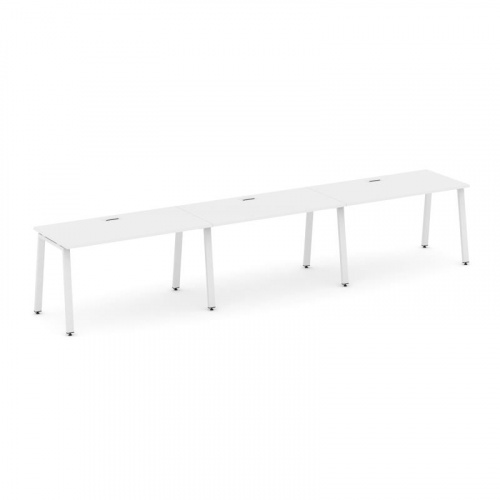 Style Project Рабочая станция 1 сторон. SN-6A.ORS-031 Вяз Благородный/Металл Белый 2940*600*750 фото 15