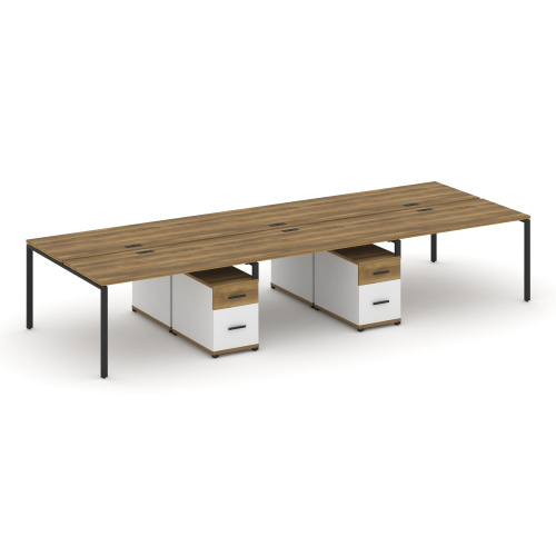 Бенч-система на 6 мест с 2 опорными тумбами Concept CN.DRS-347 фото 7